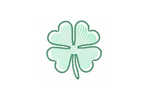 Clover Embroidery Design
