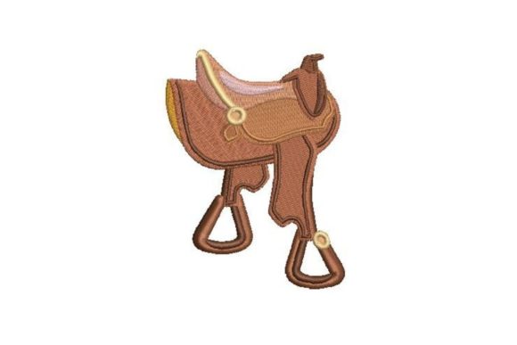 Saddle Embroidery Design