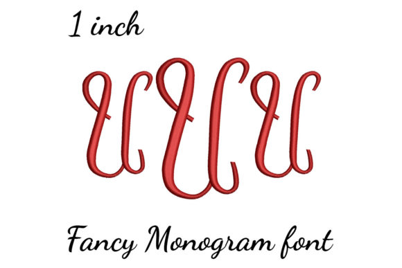 U Monogram Font Fancy Review