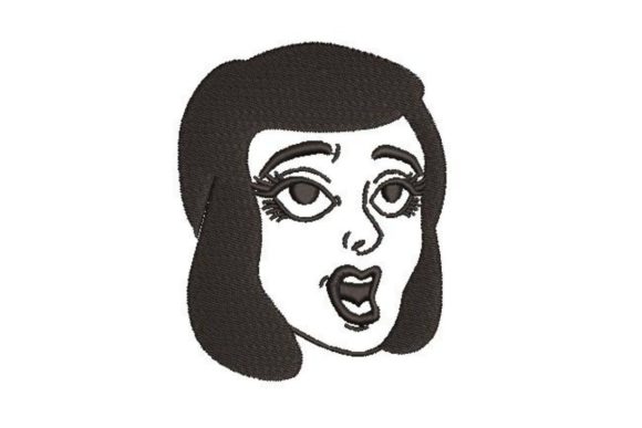 Vintage Screaming Woman